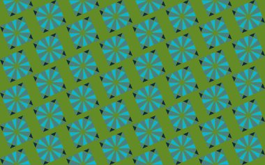 Geometrik elementlerle kusursuz soyut arkaplan