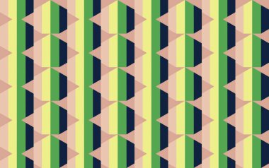 Altıgen desenli modern renkli arkaplan