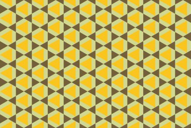 Altıgen desenli modern renkli arkaplan