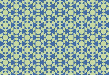 Altıgen desenli modern renkli arkaplan