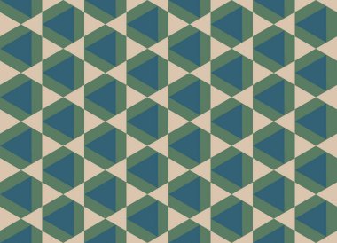 Altıgen desenli modern renkli arkaplan