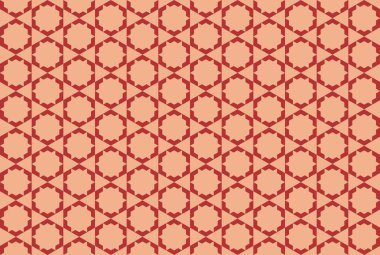 Tekrarlanan şekillerle soyut yaratıcı arkaplan