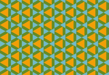 Altıgen desenli modern renkli arkaplan