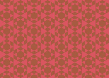 Tekrarlanan şekillerle soyut yaratıcı arkaplan