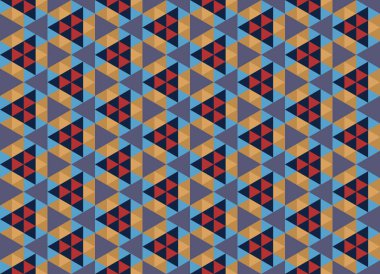 Tekrarlanan şekillerle soyut yaratıcı arkaplan