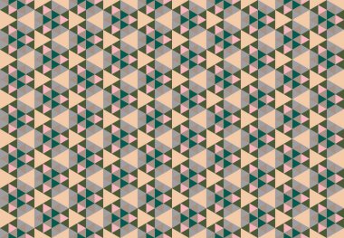 Tekrarlanan şekillerle soyut yaratıcı arkaplan