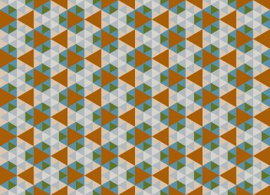 Altıgen desenli modern renkli arkaplan