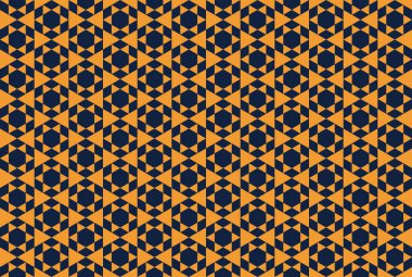 Altıgen desenli modern renkli arkaplan