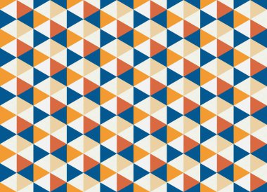 Tekrarlanan şekillerle soyut yaratıcı arkaplan