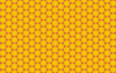 Altıgen desenli modern renkli arkaplan