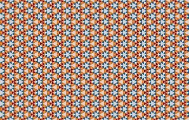 Tekrarlanan şekillerle soyut yaratıcı arkaplan