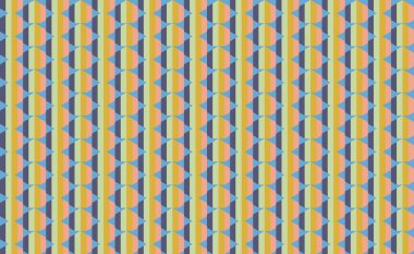 Tekrarlanan şekillerle soyut yaratıcı arkaplan