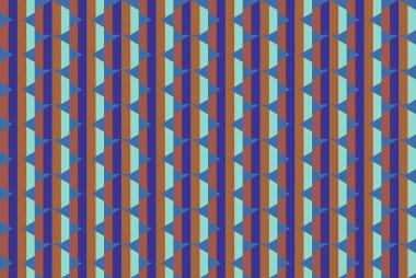 Altıgen desenli modern renkli arkaplan