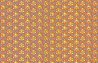 Tekrarlanan şekillerle soyut yaratıcı arkaplan