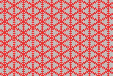 Altıgen desenli modern renkli arkaplan