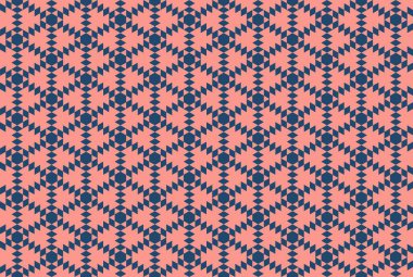 Tekrarlanan şekillerle soyut yaratıcı arkaplan