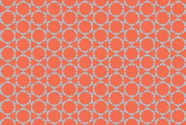 Tekrarlanan şekillerle soyut yaratıcı arkaplan