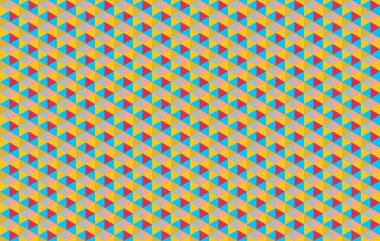 Altıgen desenli modern renkli arkaplan