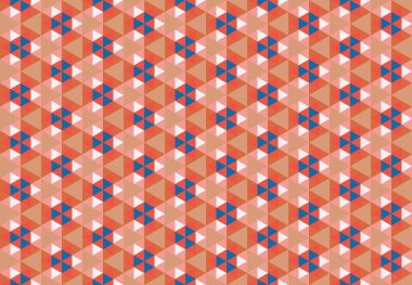 Altıgen desenli modern renkli arkaplan