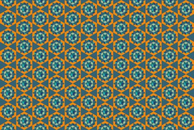 Geometrik elementlerle kusursuz soyut arkaplan