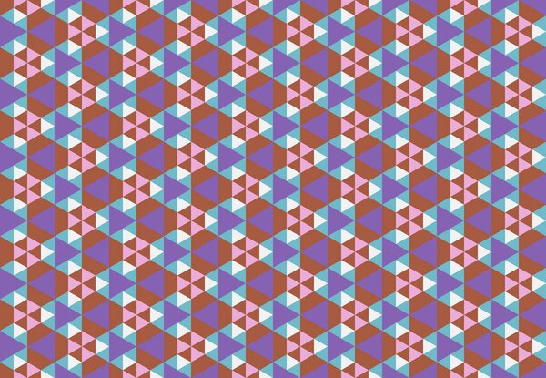 Современный красочный фон с шестиугольным рисунком