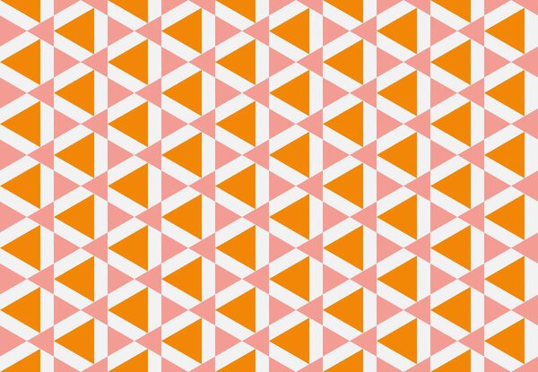 Modern colorful backdrop with hexagonal pattern