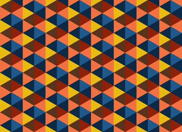 Altıgen desenli modern renkli arkaplan