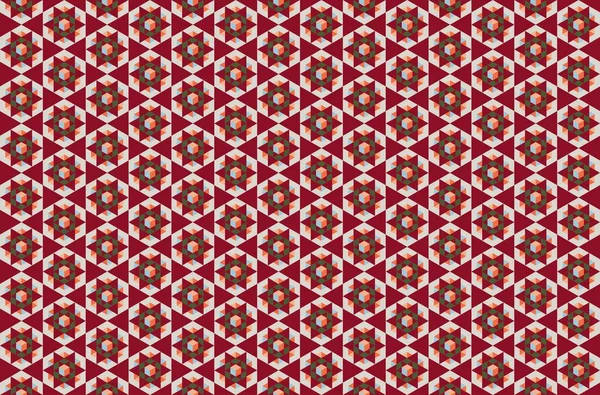 Altıgen desenli modern renkli arkaplan