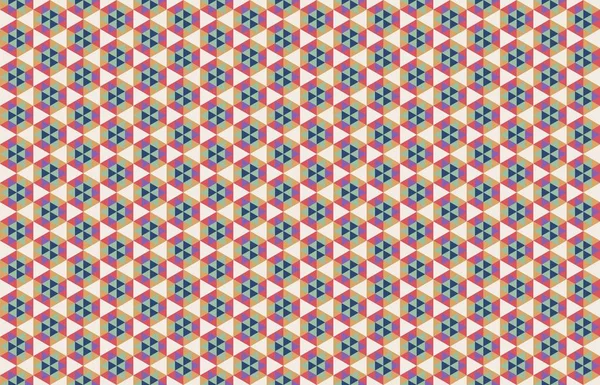 Altıgen desenli modern renkli arkaplan