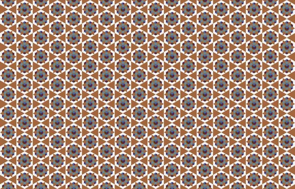 Altıgen desenli modern renkli arkaplan