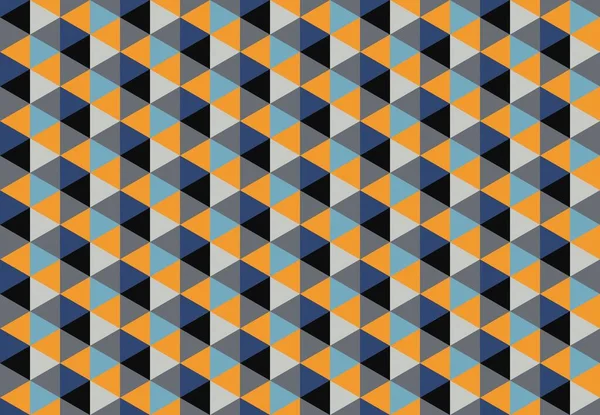 Fond Coloré Moderne Avec Motif Hexagonal — Image vectorielle
