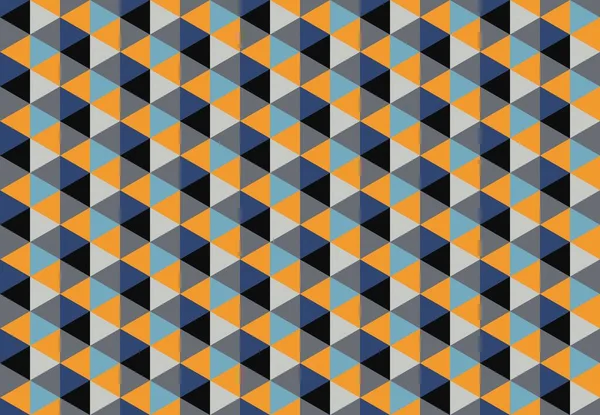 Altıgen desenli modern renkli arkaplan