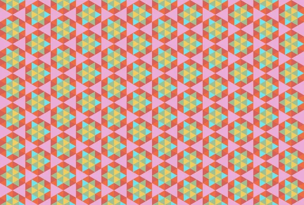 Altıgen desenli modern renkli arkaplan