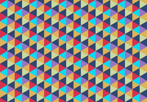 Altıgen desenli modern renkli arkaplan