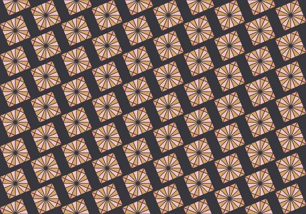 Tekrarlanan şekillerle soyut yaratıcı arkaplan