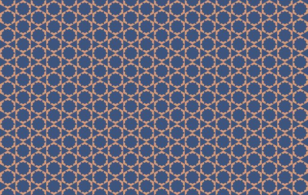 Seamless abstract background with geometric elements