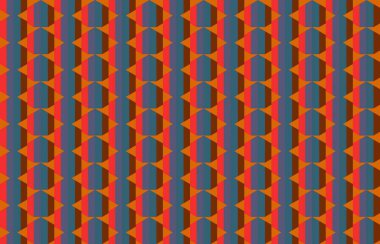 Tekrarlanan şekillerle soyut yaratıcı arkaplan