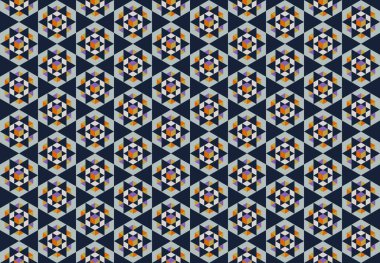 Geometrik elementlerle kusursuz soyut arkaplan