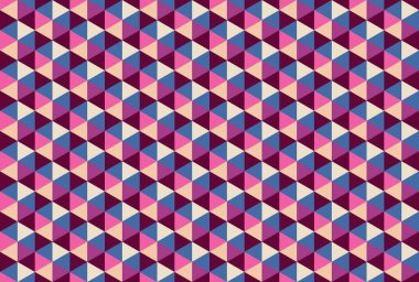 Tekrarlanan şekillerle soyut yaratıcı arkaplan