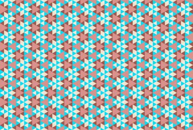 Tekrarlanan şekillerle soyut yaratıcı arkaplan