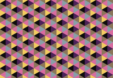 Geometrik elementlerle kusursuz soyut arkaplan