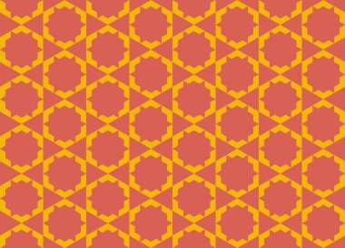 Altıgen desenli modern renkli arkaplan