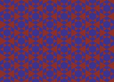 Altıgen desenli modern renkli arkaplan