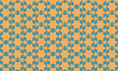 Tekrarlanan şekillerle soyut yaratıcı arkaplan