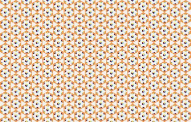 Tekrarlanan şekillerle soyut yaratıcı arkaplan