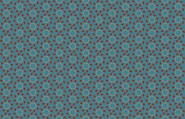 Altıgen desenli modern renkli arkaplan