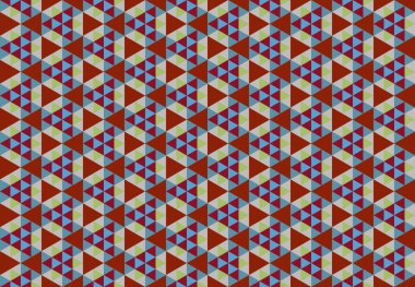 Tekrarlanan şekillerle soyut yaratıcı arkaplan