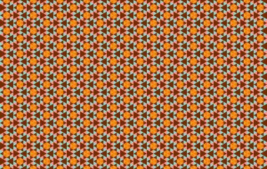 Altıgen desenli modern renkli arkaplan