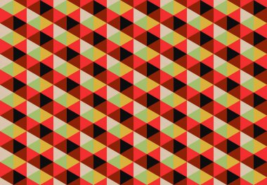 Geometrik elementlerle kusursuz soyut arkaplan