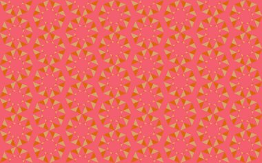 Altıgen desenli modern renkli arkaplan